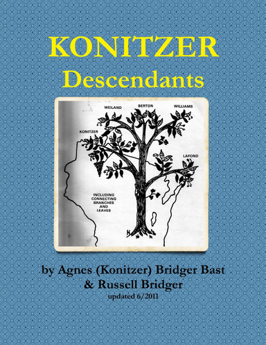 KONITZER Descendants (updated 5/2011)