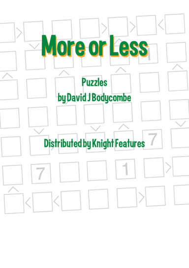 More or Less Vol.1