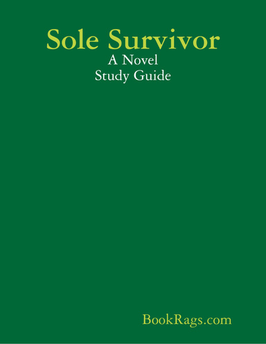 Sole Survivor: A Novel Study Guide