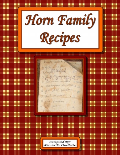 Horn Family Recipes