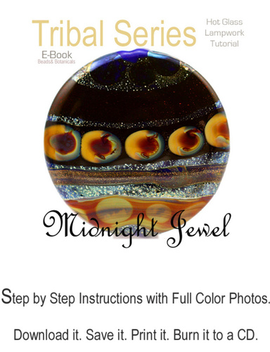 Midnight Jewel Glass Lampwork Bead Tutorial