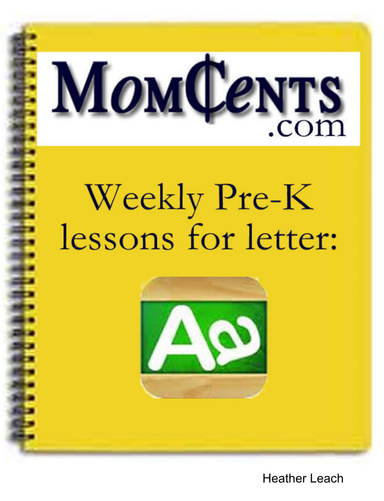 MomCents PreK Lesson "A"