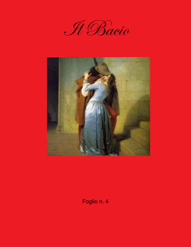 Il Bacio - Foglio n. 4