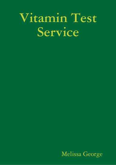 Vitamin Test Service