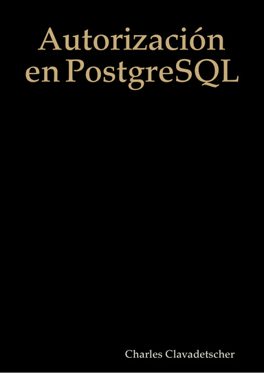 Autorización en PostgreSQL
