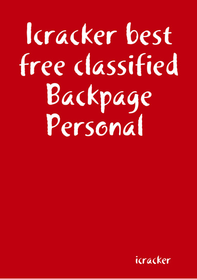 Icracker best free classified Backpage Personal