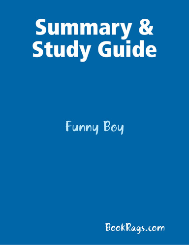Summary & Study Guide: Funny Boy