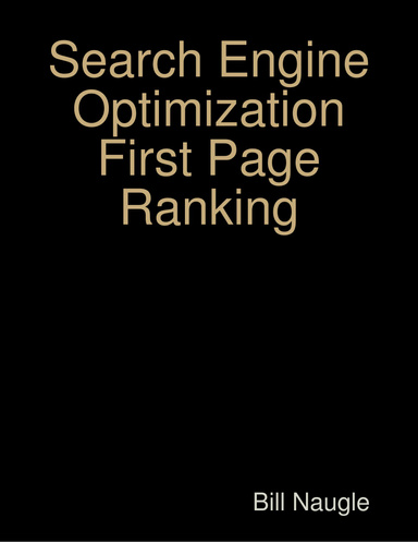 Search Engine Optimization First Page Ranking