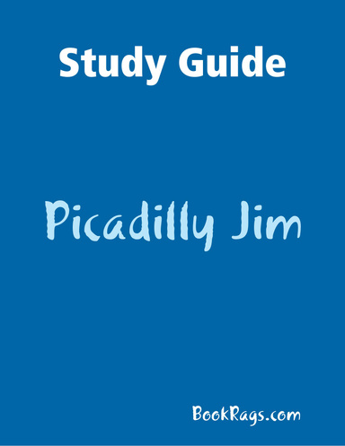 Study Guide: Picadilly Jim