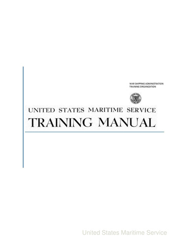 Deck Branch Training Manual