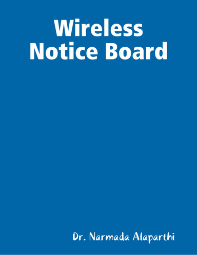 Wireless Notice Board