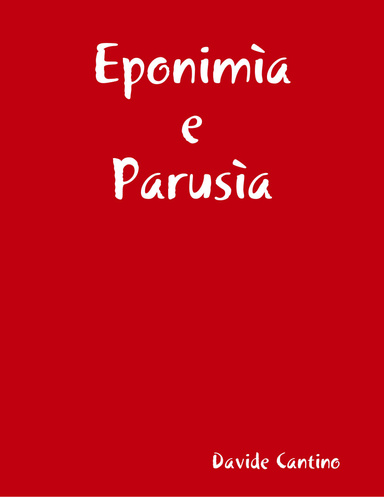 Eponimìa e Parusìa