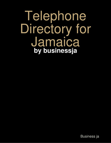 Telephone Directory for Jamaica