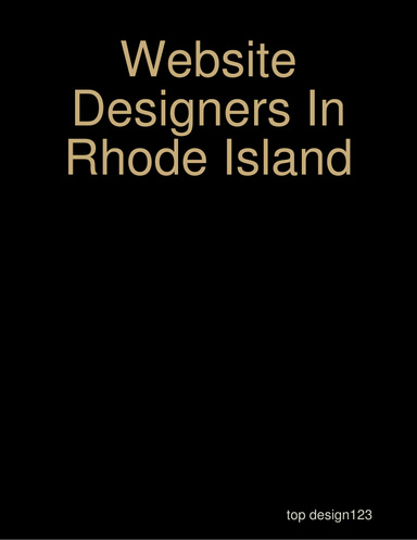 Website Designers In Rhode Island
