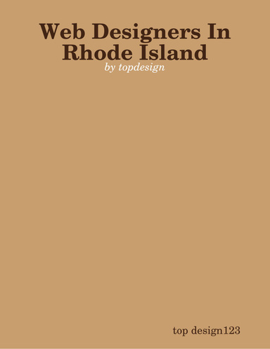 Web Designers In Rhode Island
