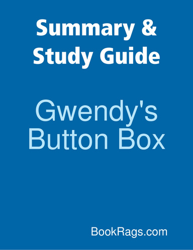 Summary & Study Guide: Gwendy's Button Box
