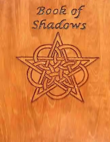 Blank Book Of Shadows