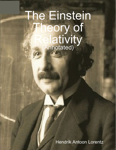 The Einstein Theory of Relativity