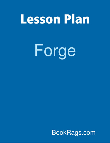 Lesson Plan: Forge