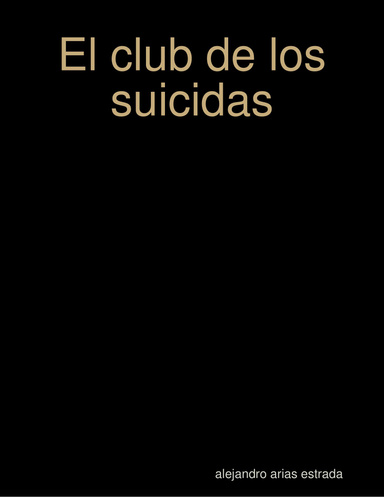 El club de los suicidas