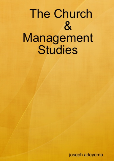 The Church & Management Studies