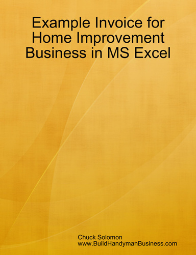 Invoice in MS Excel