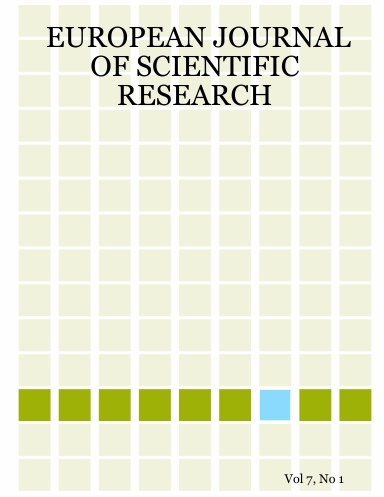 EUROPEAN JOURNAL OF SCIENTIFIC RESEARCH