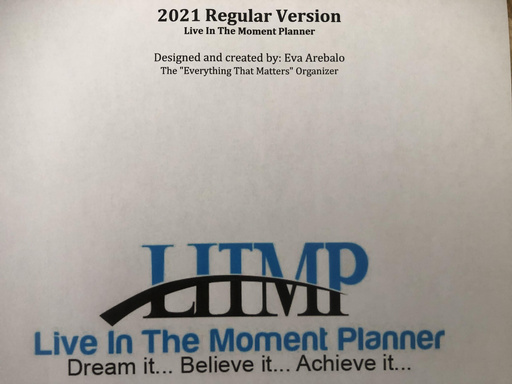 Live In the Moment Planner