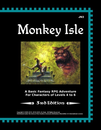 Monkey Isle (perfect bound)