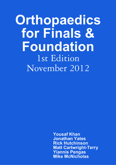 Orthopaedics For Finals and Foundation