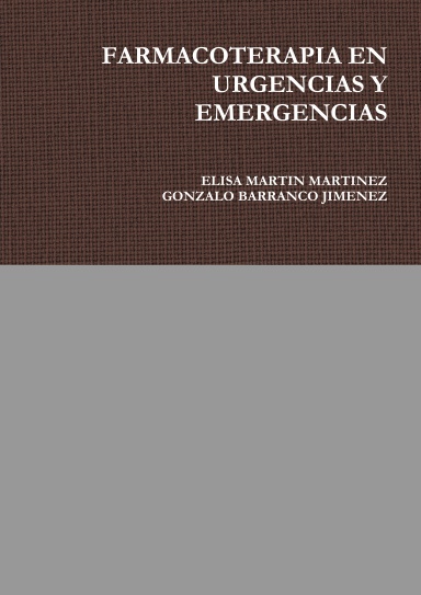 FARMACOTERAPIA EN URGENCIAS Y EMERGENCIAS