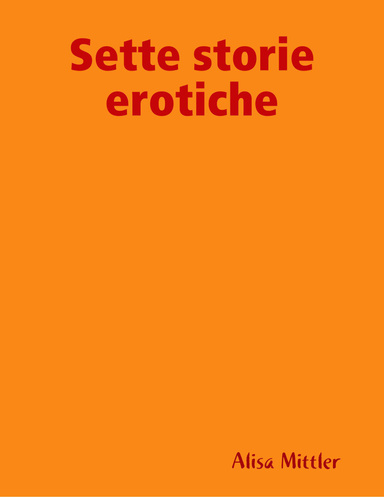 Sette storie erotiche