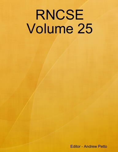 RNCSE Volume 25