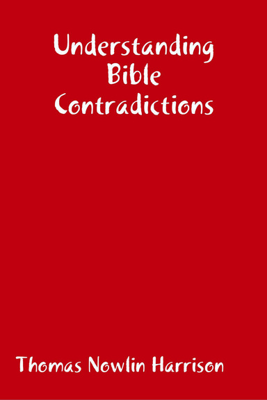 Understanding Bible Contradictions