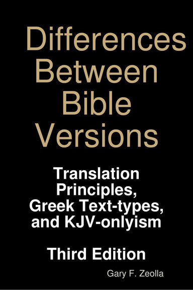 Differences Between Bible Versions: Third Edition