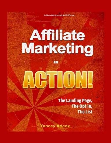Affiliate Marketing In ACTION!  The Landing Page, The Opt In, The List