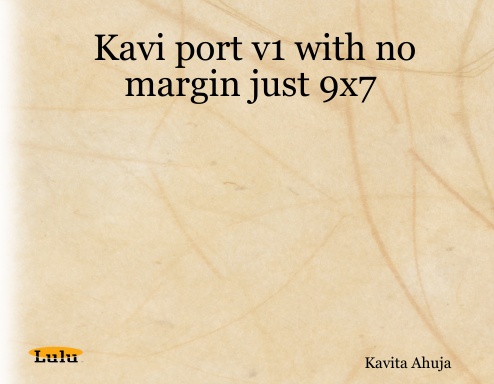 Kavi port v1 with no margin just 9x7