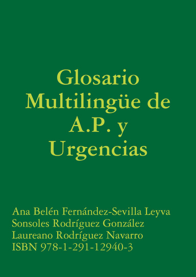 Glosario Multilingüe de A.P. y Urgencias