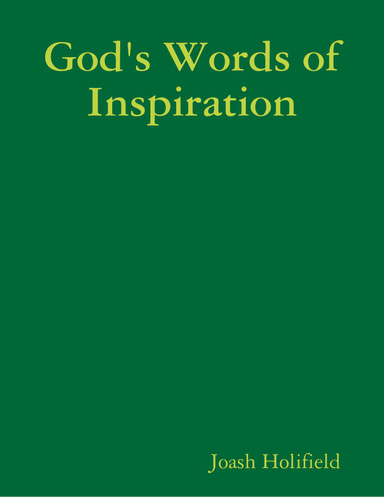 God's Words of Inspiration