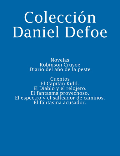 Colección Daniel Defoe