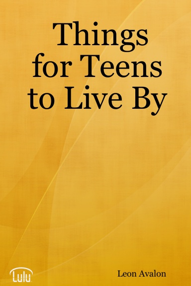 Things for Teens to Live By