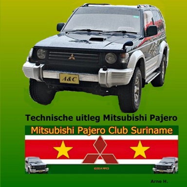 Technische uitleg Mitsubishi Pajero