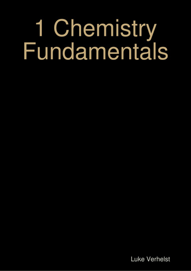 1 Chemistry Fundamentals