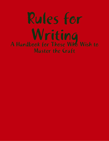 Rules for Writing