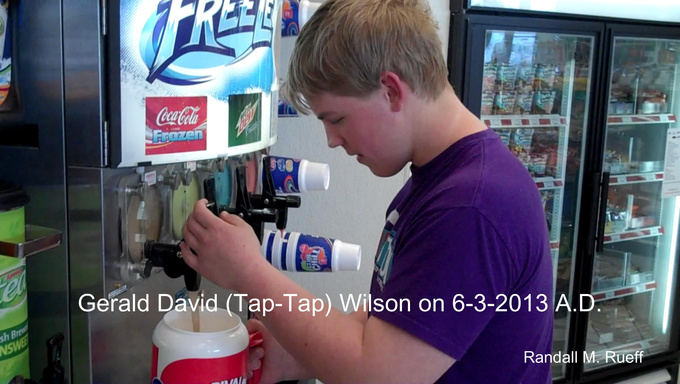 Gerald David (Tap-Tap) Wilson on 6-3-2013 A.D.