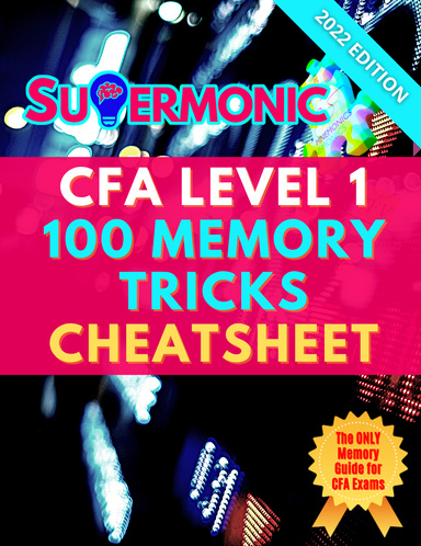 Cfa Mnemonics Memory Trick Notes - Level 1