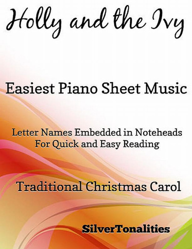 Holly and the Ivy Easiest Piano Sheet Music Pdf