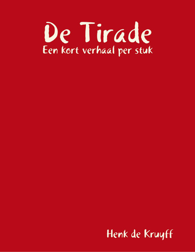 De Tirade