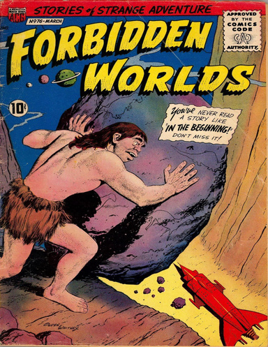 Forbidden Worlds Number 76 Horror Comic Book