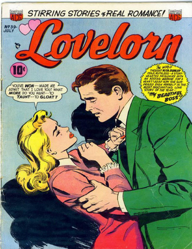 Lovelorn Number 39 Romance Comic Book